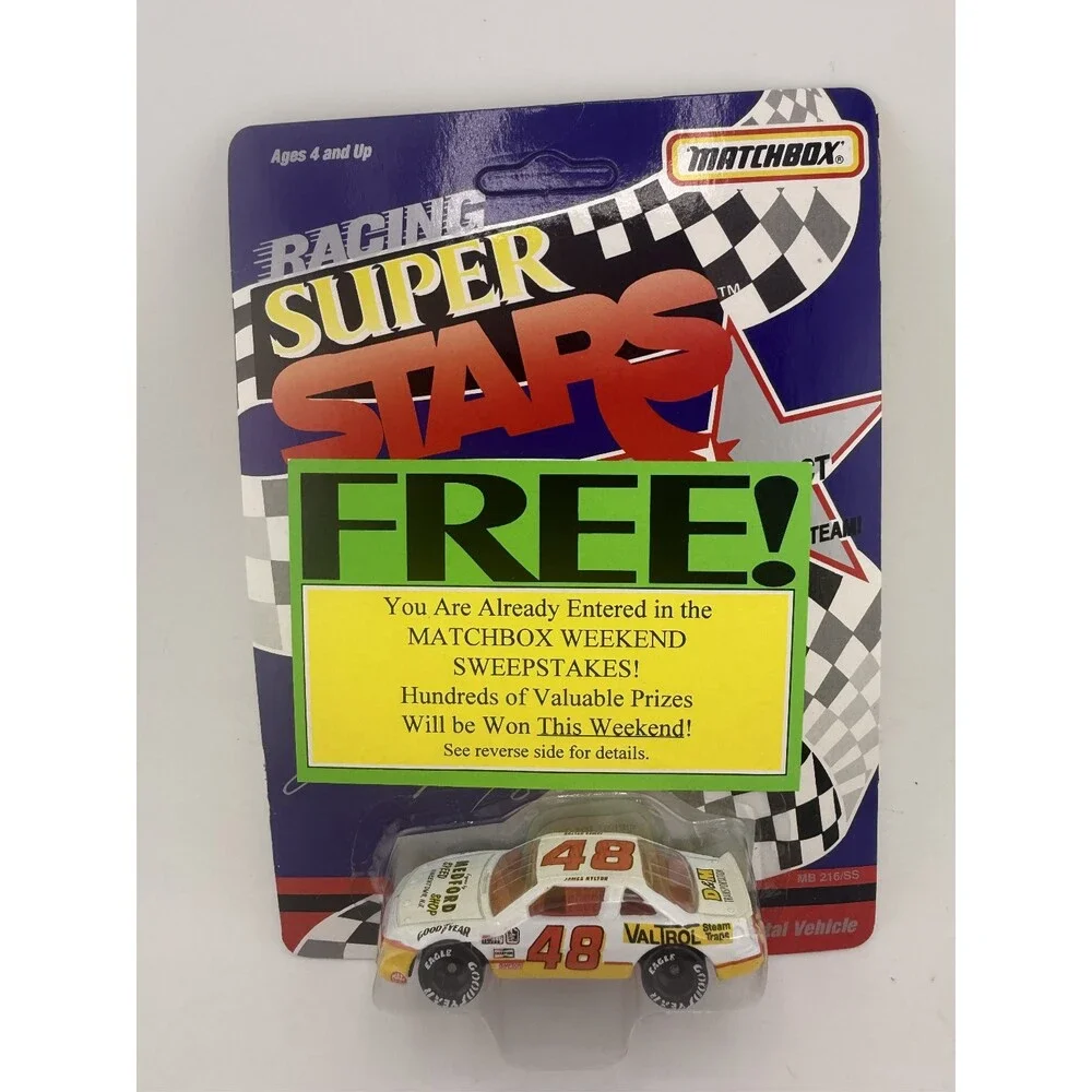 Matchbox 1992 Pontiac Grand Prix NASCAR #48 1:64 Diecast Car